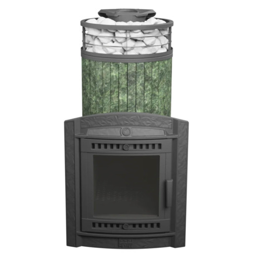 Фотография Банная печь ProMetall Атмосфера XL в ламелях 