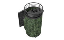 Банная печь ProMetall Атмосфера XL в ламелях 