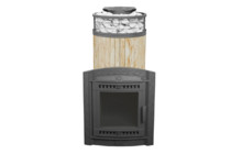 Банная печь ProMetall Атмосфера XL в ламелях 