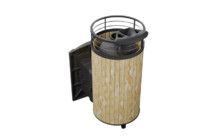 Банная печь ProMetall Атмосфера XL в ламелях 