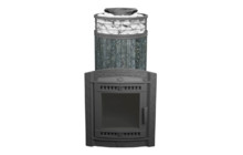 Банная печь ProMetall Атмосфера XL в ламелях 