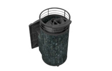 Банная печь ProMetall Атмосфера XL в ламелях 