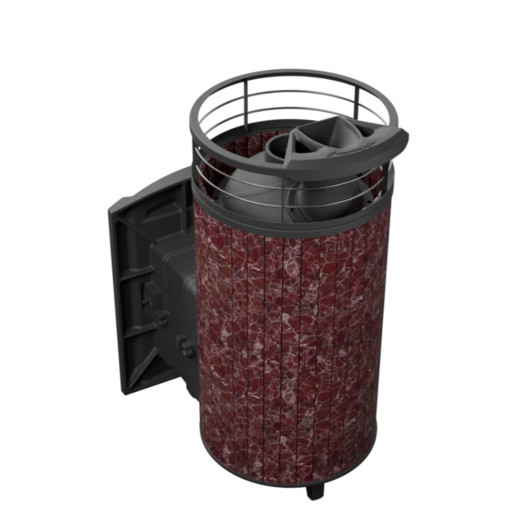 Фотография Банная печь ProMetall Атмосфера XL в ламелях 