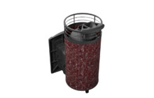 Банная печь ProMetall Атмосфера XL в ламелях 