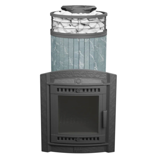 Фотография Банная печь ProMetall Атмосфера XL в ламелях 