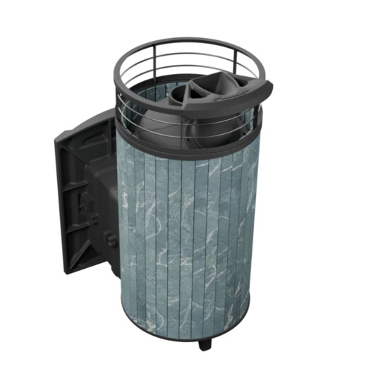 Фотография Банная печь ProMetall Атмосфера XL в ламелях 