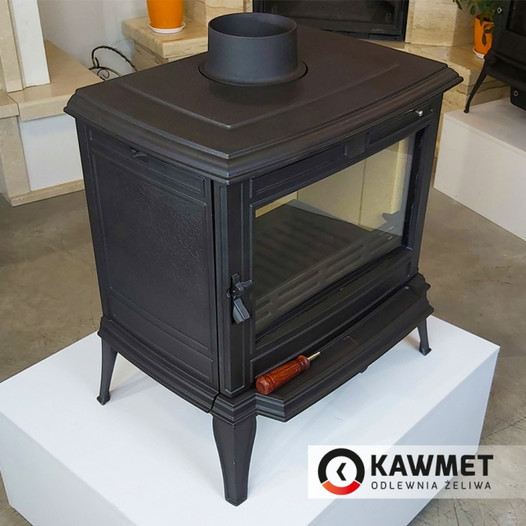 Фотография Печь-камин KawMet Premium PROMETEUS S11 ECO