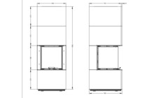 Печь-камин Астов APLIT П3С 5357