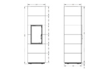 Печь-камин Астов APLIT ПС 3865