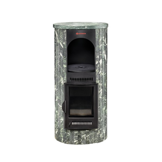 Фотография Печь-камин Ферингер Лада ПФ в ламелях Змеевик наборный