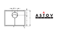 Печь-камин Астов Киви ПК 5070 7 МК