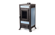 Печь-камин FireWay Klemens голубой