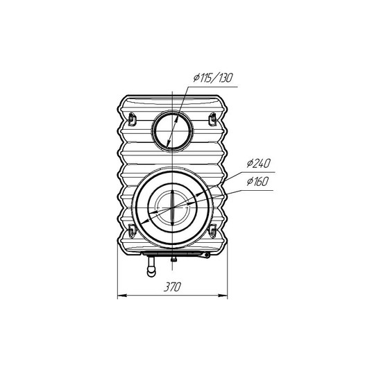 Фотография Печь-камин Прометалл Тайга Pro