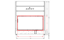 Каминная топка Астов ПТ 10057