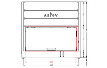 Каминная топка Астов ПТ 12057