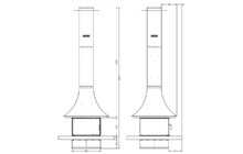 Каминная топка Астов АРТ П4С 800