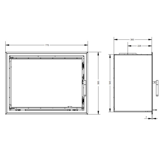 Фотография Каминная топка Астов К 7454