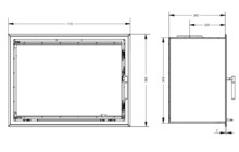 Каминная топка Астов К 7454