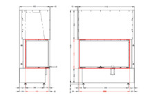 Каминная топка Астов П2С 10057 L