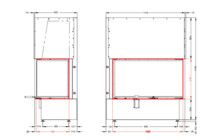 Каминная топка Астов П2С 10057 R