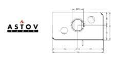 Каминная топка Астов П2С 10057 R