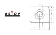 Каминная топка Астов П2С 6057 R