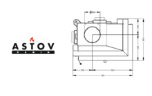 Каминная топка Астов П2С 700