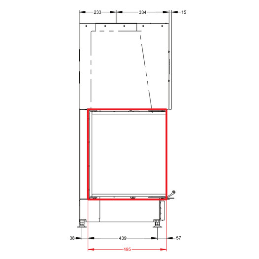Фотография Каминная топка Астов П3С 10057