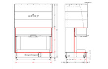 Каминная топка Астов П3С 11074