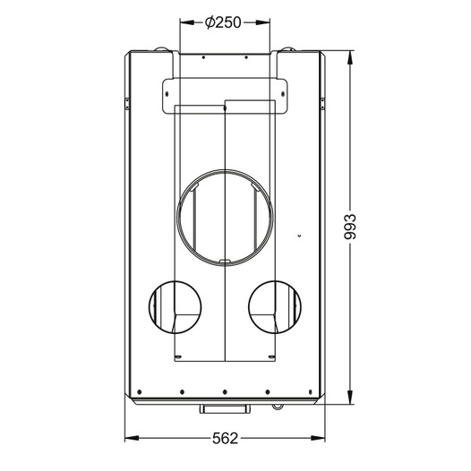 Фотография Каминная топка Астов П3С 53(84)57