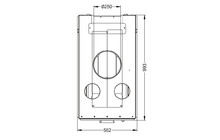 Каминная топка Астов П3С 53(84)57