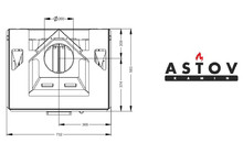 Каминная топка Астов П3С 7057