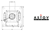 Каминная топка Астов П4С 800