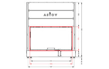 Каминная топка Астов ПС 10057