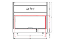 Каминная топка Астов ПС 12057