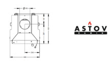 Каминная топка Астов ПС 3865