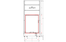 Каминная топка Астов ПС 6590