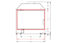 Каминная топка Астов ПС 800