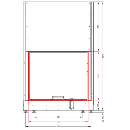 Фотография Каминная топка Астов ПС 9074