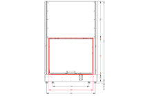 Каминная топка Астов ПС 9074