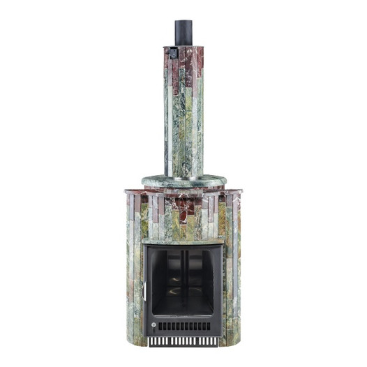 Фотография Печь для бани Ферингер ПФ Макси Жадеит + Россо Леванте