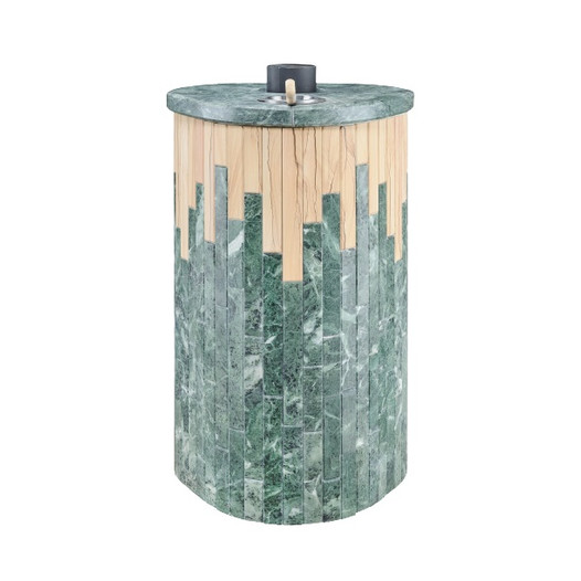 Фотография Печь для бани Ферингер ПФ Макси Змеевик + Окаменевшее дерево