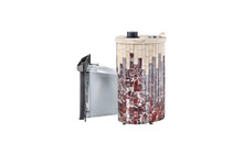 Печь для бани Ферингер ПФ Оптима Россо Леванте + Окаменевшее дерево