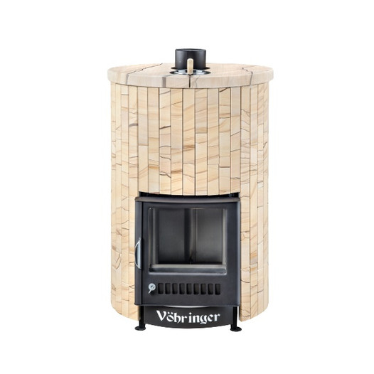 Фотография Печь для бани Ферингер ПФ Уют-18  Окаменевшее дерево наборный