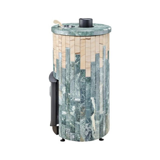 Фотография Печь для бани Ферингер ПФ Уют-18  Змеевик + Окаменевшее дерево