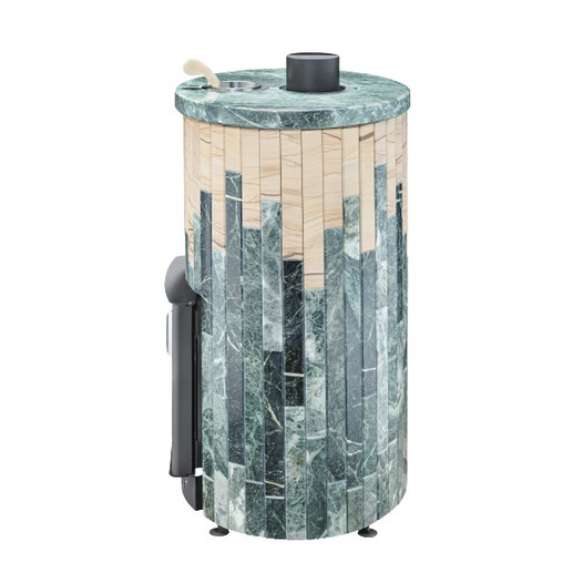 Фотография Печь для бани Ферингер ПФ Уют-25 Змеевик + Окаменевшее дерево