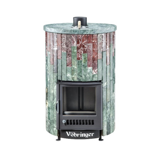 Фотография Печь для бани Ферингер ПФ Уют-25 Змеевик + Россо Леванте