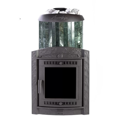 Фотография Банная печь ProMetall Атмосфера XL в ламелях 