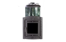 Банная печь ProMetall Атмосфера XL в ламелях 