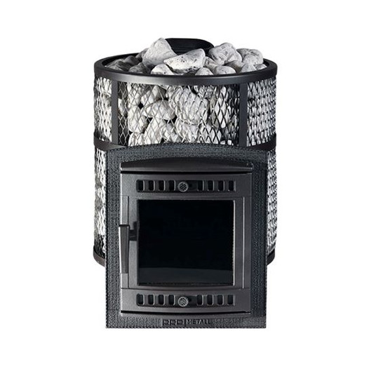 Фотография Банная печь ProMetall Атмосфера М сетка нержавейка